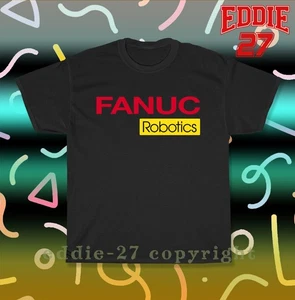 T-shirt maglietta uomo logo FANUC robotica maglietta americana nuova - Foto 1 di 19