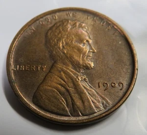 1909 - Lincoln Cent BN - GEM BU - Picture 1 of 3