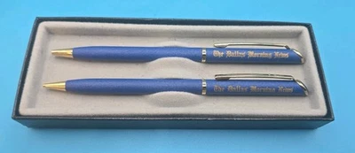 Conjunto de lápis vintage raro caneta pena Dallas Morning News Texas - Imagem 1 de 3