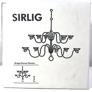 Ikea Sirlig Candelabra Chandelier Gunver Hansen Design Vintage Style - New - Picture 1 of 5