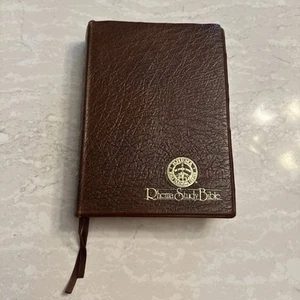 Rhema Study Bible Kenneth Hagin Ministries KJV Brown Leather Large Print - Imagen 1 de 12