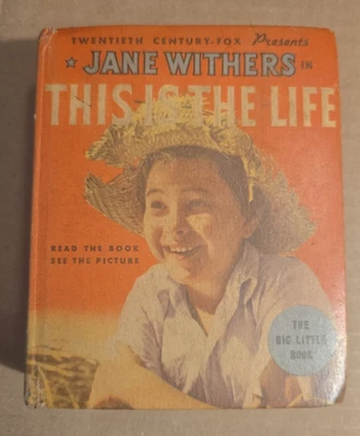 Jane Withers in This Is The Life by Eleanor Packer 1935 Big Little Book - Image 1 of 3