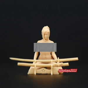 1/87 Beauty Girl Spada Scena Prop Minature Figure Bambola per Auto Veicoli Modello - Foto 1 di 8