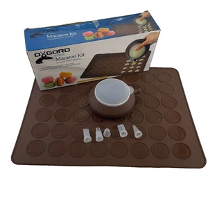 48 Hole Macarons Silicone Mat Baking Mold Silicone Macaron Kit Pastry Baking - Picture 1 of 8