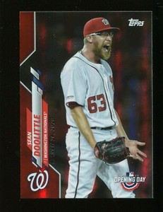 2020 TOPPS OPENING DAY RED FOIL #6 SEAN DOOLITTLE      J2M001