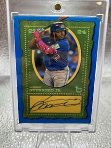 2023 Topps Brooklyn Collection Vlad Guerrero Jr. 40/40 Blue Auto on card AC-VG - Picture 1 of 10