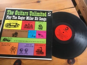 Country Lp Guitars Unlimited Play The Roger Miller Hit Songs On Design VG - Picture 1 of 1