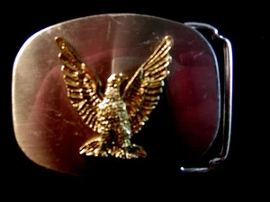 Hebilla de cinturón Eagle dos tonos - Imagen 1 de 3