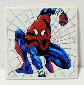 Trivet Spiderman Kitchen Comics 4"×4" Homemade made USA New Fun Heat Resistant - Picture 1 of 8
