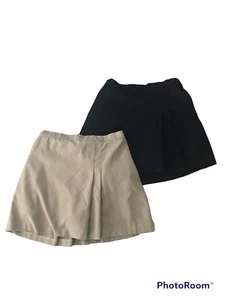 Girls School Uniform Skirt by All Uniform Wear 2 Skirts Pleated Size 12.5 - Picture 1 of 4