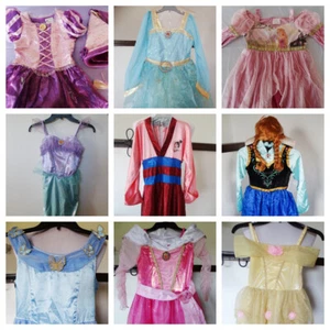 Disney Store Princess M 7/8 dress ARIEL, MERIDA, MULAN - Picture 1 of 36