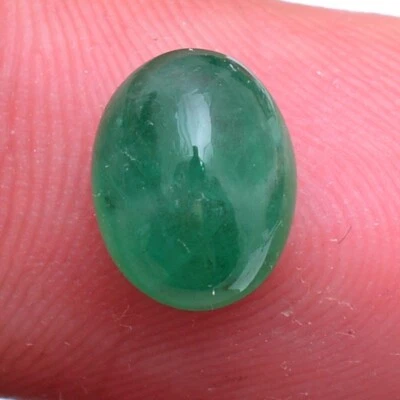 Piedras preciosas sueltas certificadas de alta calidad esmeralda natural de Zambia de 2,90 quilates Foto 1 de 4