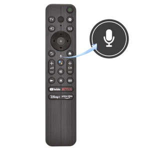 New Voice Remote Control For Sony Bravia KD-50X80K KD-55X80K KD-75X80K Smart TV - Picture 1 of 4