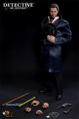 BELET 1/6 BT201401 DETECTIVE MR.MYSTERY 12" Figura de Acción Masculina Cabeza Cuerpo Ropa Foto 1 de 4