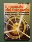 Libro Il Manuale del Fotografo 1ed Copertina Collezione Lotto mercatino vintage 
