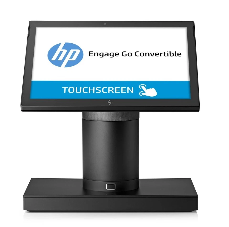NEW HP ENGAGE GO MOBILE POS 10" Touch i5-1140G7 8GB 128GB 4G LTE+ WIFI/BT W10P - Image 1 of 1