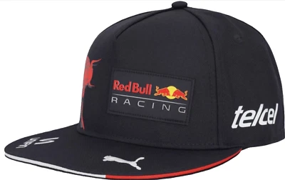 Gorra Ala Plana Red Bull Racing Sergio Pérez #11 Azul Marino.2022.Licencia Oficial.NUEVA CON ETIQUETAS. Foto 1 de 4