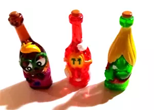 KINDER BRIOSS - SBOTTIGLIATI - lotto 3 sorpresine - Imagen 1 de 4