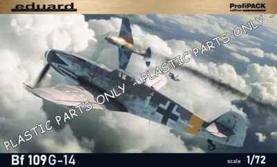 MESSERSCHMITT BF 109G-14 (G-6 LATE) 109 1/72 EDUARD - SOLO PARTI IN PLASTICA - Immagine 1 di 4
