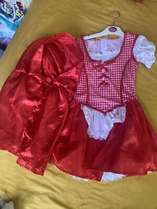 little red riding hood fancy dress kids Age 6-8 - Picture 1 of 8