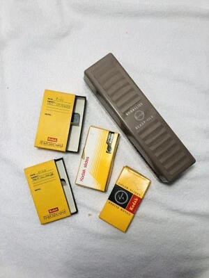 Kodak Ready File 35mm Slide Plastic Storage Box   9.5 X 2.5” W/ (4) Empty Boxes - Image 1 of 4