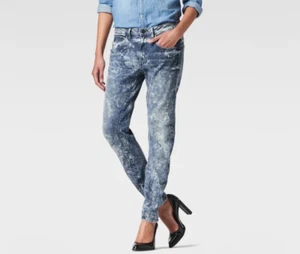 G-Star 'ARC 3D LOW WAIST BOYFRIEND WMN' Dark Aged Boyfriend 3D Fit W26 L32 AU8 - Picture 1 of 5
