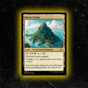 Ketria Triome - Tarjeta Custom Magic: The Gathering - Alta calidad - Imagen 1 de 6