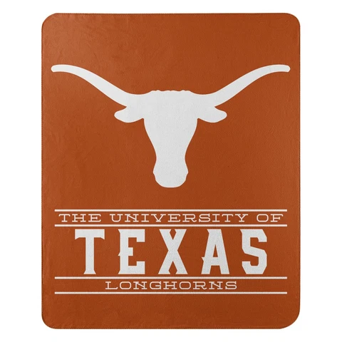 Texas Longhorns NCAA Northwest Company 50x60 Control Throw Blanket Cover