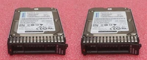 2x Lenovo 600GB 15K SAS 12G 2.5" Hot-Swap Hard Drive HDD G3HS 00WG666 00WG669 - Picture 1 of 9