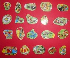 LOT 20 PROSDOCIMI SANDWICH FOOTBALLERS FIGURES 1974 75 SELF ADHESIVE WITH VELINA 