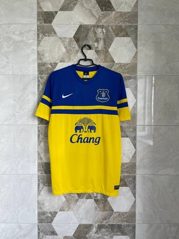Everton 2013 2014 Away Football Shirt Soccer Jersey Nike size L MEN Cover
