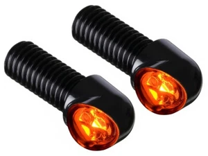 motogadget mo.blaze Tens3 PAIR Turn Signals, Tail & Brake Lights, Black - Picture 1 of 9