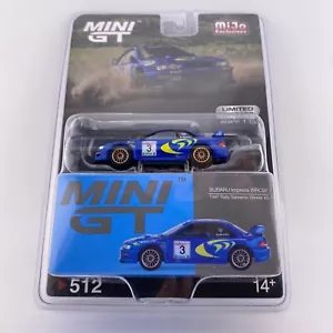 Subaru Impreza WRC97 1997 Rally San Remo ganador #3 - Mini GT MGT 00512 - Imagen 1 de 4