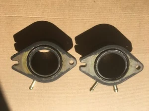 2 x Carburettor Intake Manifolds Fits Yamaha XV 1100 920 Virago 1990 to 1998 - Picture 1 of 3