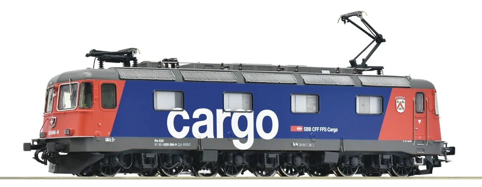 HO Scale Locomotive - 7510033 - DC - Electric locomotive Re 620 086-9, SBB Cargo - Image 1 of 1