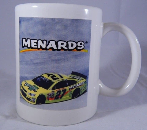 NASCAR Paul Menard Coffee Mug Menards Race Car #27 Cup Richard Childress Racing Cover