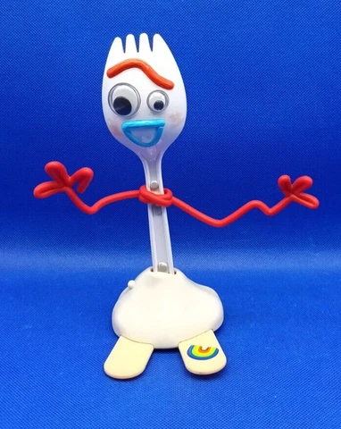 Toy Story 4 - Forky - Talking Action Figure Works Perfectly Excellent Condition! Cover