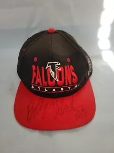 RARE Bobby Hebert #3 autographed Falcons Hat - Picture 1 of 7