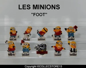 SERIE COMPLETE DE FEVES LES MINIONS FOOT - Picture 1 of 1