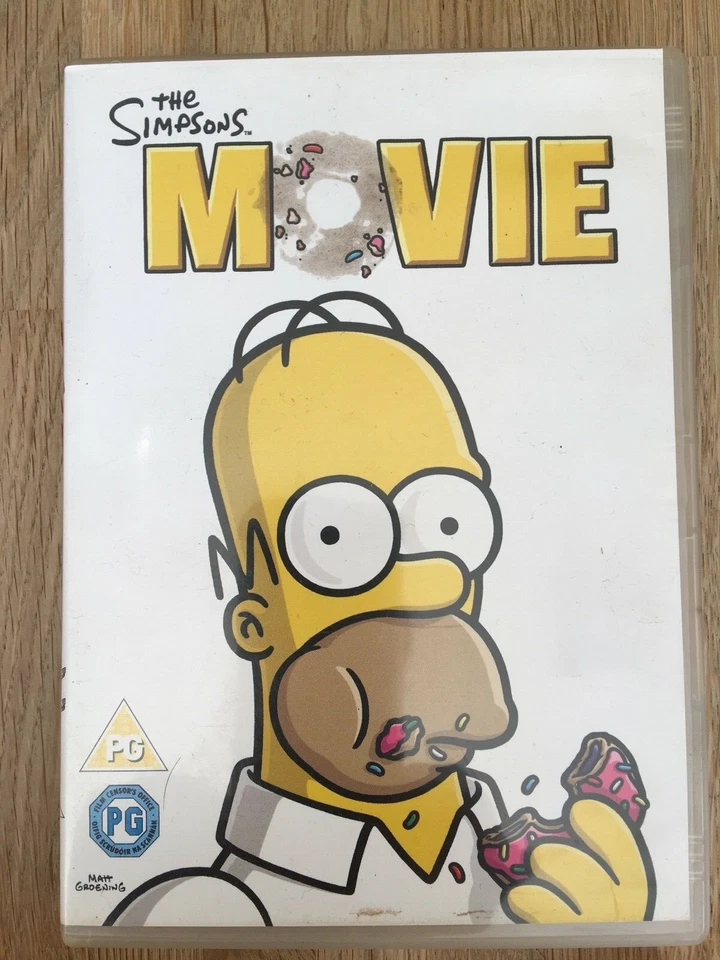 The Simpsons - 'The Movie' - DVD - Image 1 of 1
