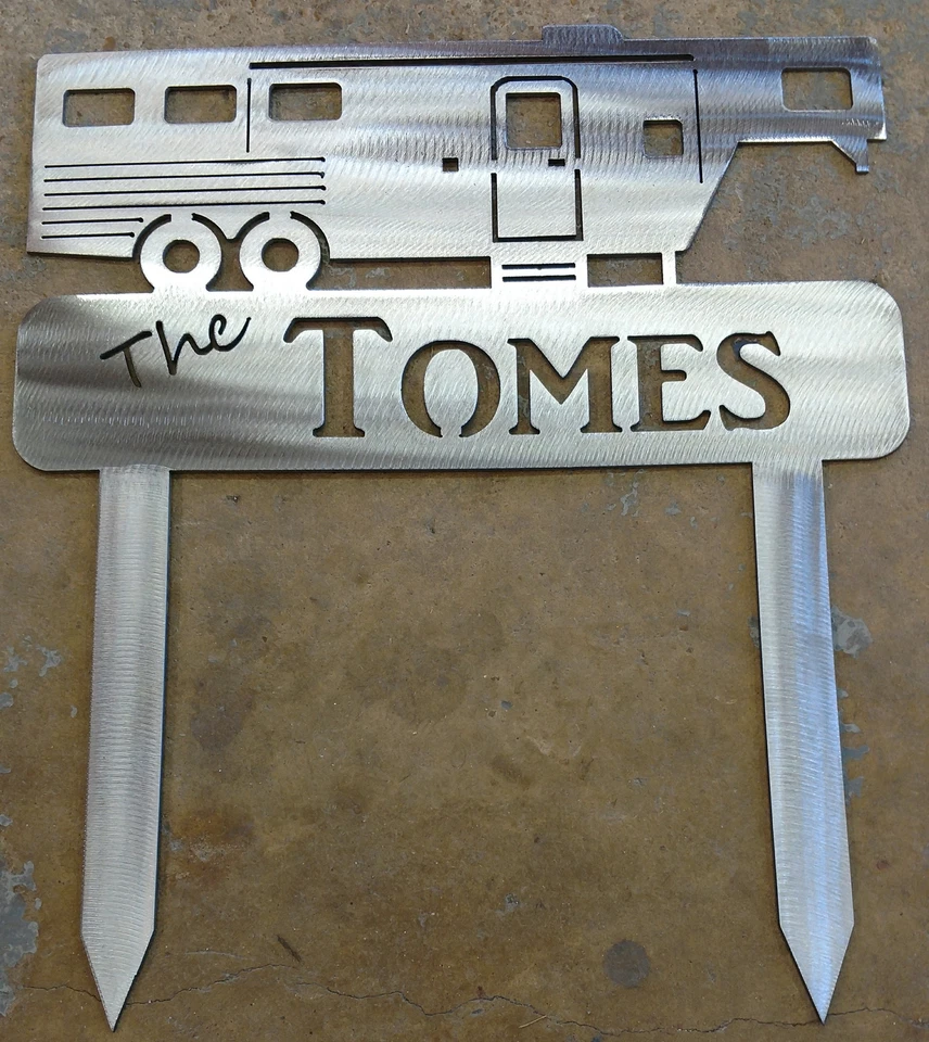 Personalized Horse Trailer RV SIGN - Image 1 of 1