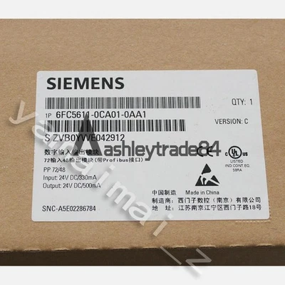 ONE NEW Siemens 6FC5611-0CA01-0AA1 - Image 1 of 2
