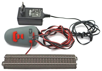 Märklin 236131 Digitaler Fahrregler Delta + 66201 Trafo + Anschlussgleis - Bild 1 von 2