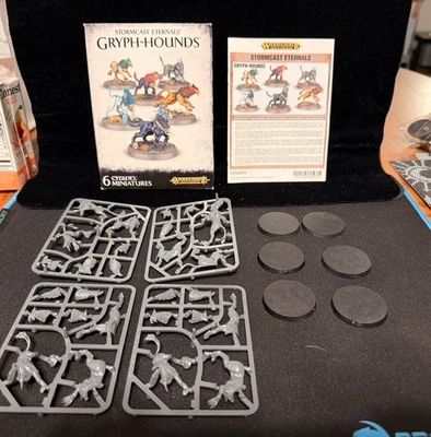 AOS: Stormcast Eternals - Gryph-Hounds (edición 2017)  Foto 1 de 3