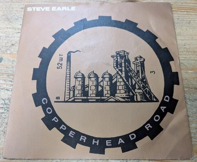 MCA 1280 7" 45RPM '88 STEVE EARLE "COPPERHEAD ROAD" EX - Image 1 of 3