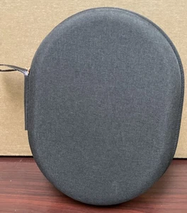 Sony WH-1000XM3 WH-1000XM4 XM2 Headphones Hard Case Dark Gray Zipper Genuine - Picture 1 of 6