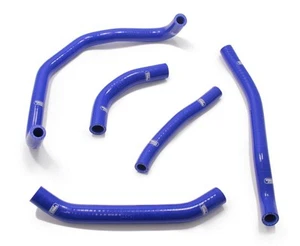 manquitos de radiador silicona color azules, honda crf 1000 africa twin l 16 19 - Imagen 1 de 3