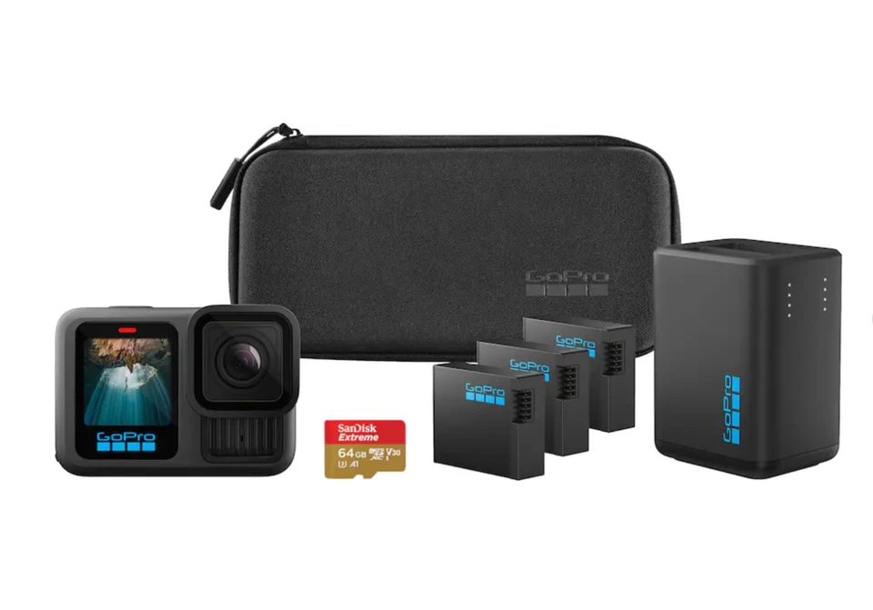 Cámara de acción GoPro HERO13 negra paquete de alimentación extendida NUEVA SIN ABRIR Foto 1 de 1