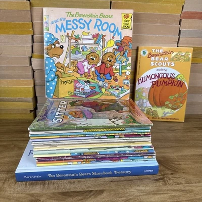 Lot of 20 Berenstain Bears books by Stan & Jan Bernstein PB 1 Hardcover - Image 1 of 4
