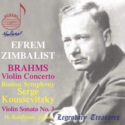 Efrem Zimbalist - Efrem Zimbalist Plays Brahms [New CD] - Image 1 of 1